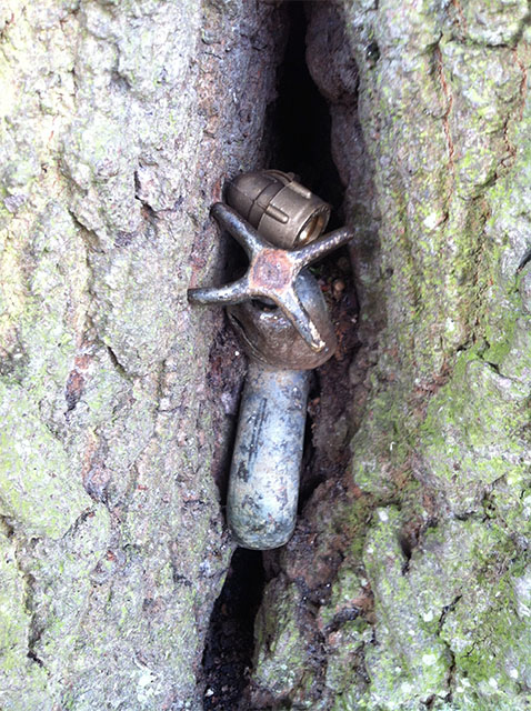 An unusual cache